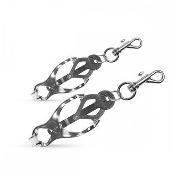 Зажимы&nbsp;для&nbsp;сосков&nbsp;EasyToys&nbsp;Clover&nbsp;Clamps&nbsp;With&nbsp;Clips, Серебро