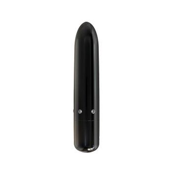 Вибропуля PowerBullet - Pretty Point Rechargeable Bullet Black, Черный