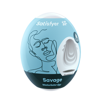 Самосмазывающийся мастурбатор-яйцо Satisfyer Egg Savage