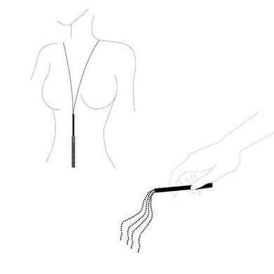 Ланцюжок-батіг на шию Bijoux Indiscrets MAGNIFIQUE Necklace Whip - Gold, прикраса для тіла, Золотистый
