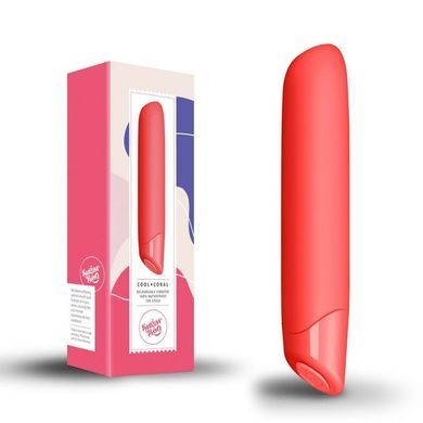 Вибратор SugarBoo Cool Coral, 10 уровней интенсивности