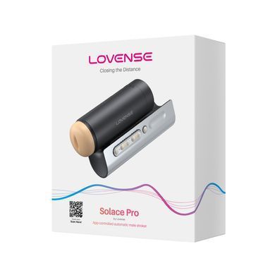 Интерактивный смарт-мастурбатор Lovense Solace Pro, до 300 фрикций в минуту, до 12,5 часов работы