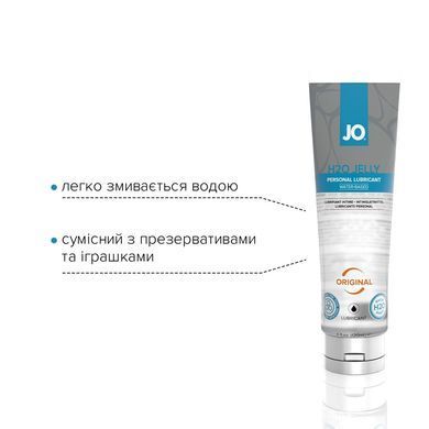 Густий лубрикант на водній основі System JO H2O JELLY &mdash; ORIGINAL (120 мл), без парабенів та гліколю