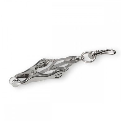 Затискачі&nbsp;для&nbsp;сосків&nbsp;EasyToys&nbsp;Clover&nbsp;Clamps&nbsp;With&nbsp;Clips, Серебро
