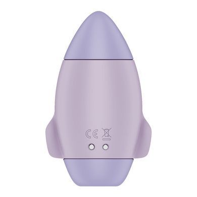 Вакуумний стимулятор з вібрацією Satisfyer Mission Control Violet, 2 незалежні мотори