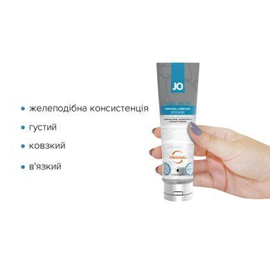 Густий лубрикант на водній основі System JO H2O JELLY &mdash; ORIGINAL (120 мл), без парабенів та гліколю
