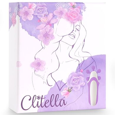 Стимулятор з імітацією оральних ласк FeelzToys - Clitella Oral Clitoral Stimulator Purple