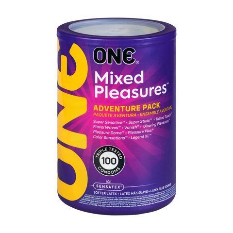Набор презервативов ONE Mixed Pleasures 100 шт.