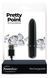 Вибропуля PowerBullet - Pretty Point Rechargeable Bullet Black, Черный