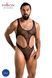 Мужское сетчатое боди Passion Leon XXL/XXXL, черное, сетка, резинки
