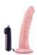 Вібратор Dr. Skin 7 Inch Realistic Vibrating Dildo with Suction Cup Vanilla