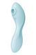 Вакуумний смарт-стимулятор із вібрацією Satisfyer Curvy Trinity 5 (Blue), керування зі смартфона