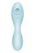 Вакуумний смарт-стимулятор із вібрацією Satisfyer Curvy Trinity 5 (Blue), керування зі смартфона