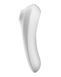 Смарт-вибратор и вакуумный стимулятор 2в1 Satisfyer Dual Pleasure White