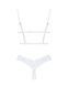 Еротичний комплект Obsessive Heavenlly 2-pcs cupless set XL/2XL, відкриті груди, з доступом