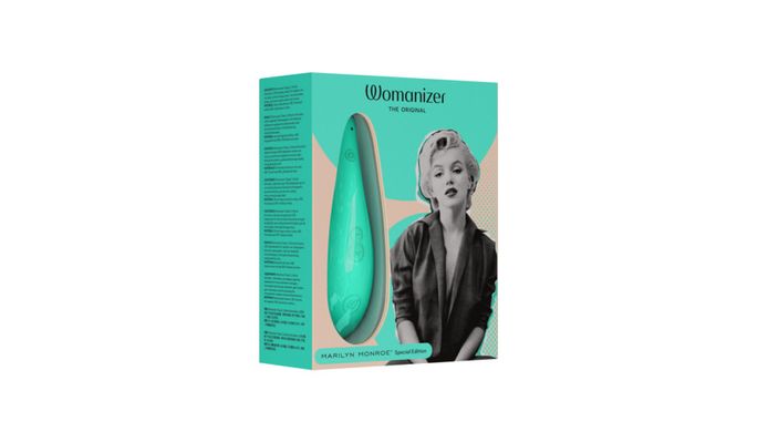 Вакуумний стимулятор клітора Womanizer Marilyn Monroe Mint