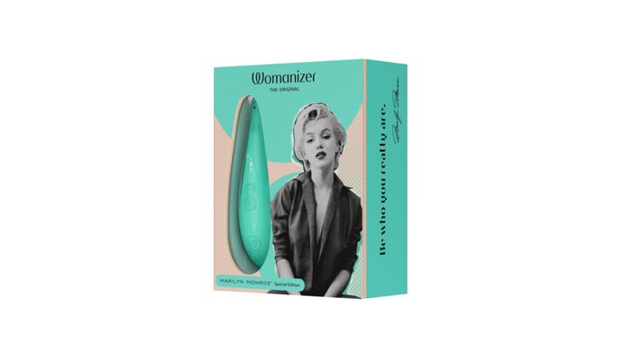 Вакуумний стимулятор клітора Womanizer Marilyn Monroe Mint