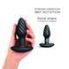 Анальна пробка з вібрацією та перлинним масажем Dorcel Spin Plug, макс. діам. 3,8 см, пульт ДК