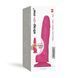 Реалістичний фалоімітатор Strap-On-Me Sliding Skin Realistic Dildo Fuchsia - M, ефект рухливої шкіри
