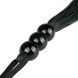 Плетка силіконова Easytoys Black Silicone Whip, 32 см