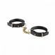 Наручники з екошкіри Bijoux Indiscrets Maze &ndash; Thin Handcuffs Black