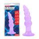 Анальна пробка ялинка Hi-Rubber Purple Chisa