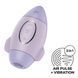 Вакуумний стимулятор з вібрацією Satisfyer Mission Control Violet, 2 незалежні мотори