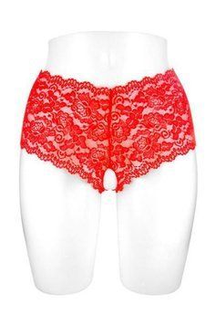 Трусики с доступом Fashion Secret JULIA Red, Красный
