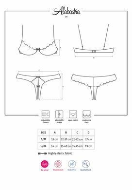Нав'язливий alabastra 2-pcs встановити s/m