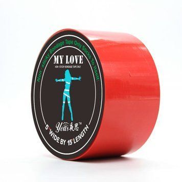 Стрічка бондажна My Love Red 15м