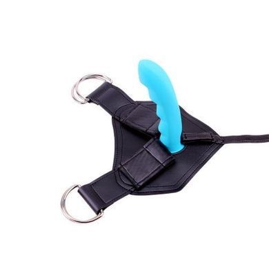 Страпон блакитна насадка rgb Sex Harntss Cavelier Chisa