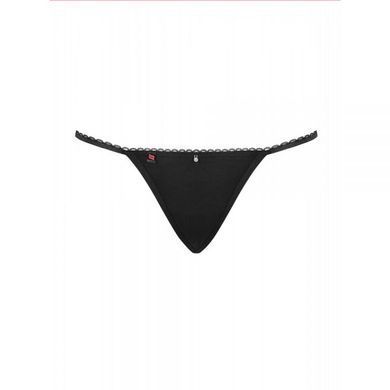 Трусики Obsessive Chiccanta thong black L / XL