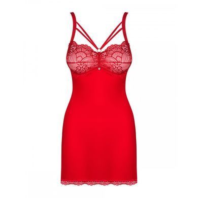 Комплект Obsessive Loventy сорочка та стрінги S/M