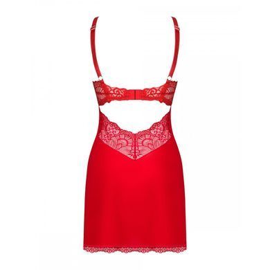 Комплект Obsessive Loventy сорочка та стрінги S/M