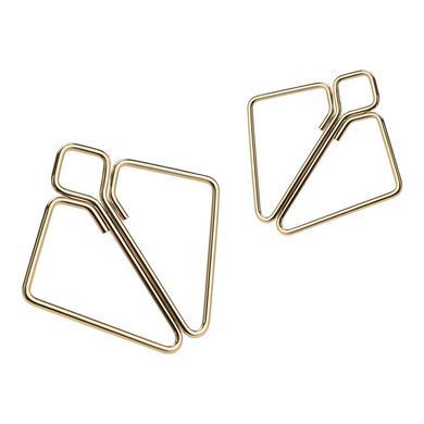 Затискачі для сосків з важкою підвіскою LOCKINK Nipple Clamps with Heavy Pendant - Golden