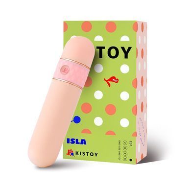 Вакуумний вібратор KisToy ISLA Pink, Рожевий
