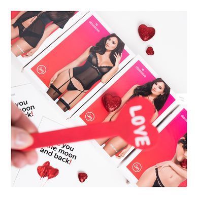Пояс для чулок Obsessive Loventy S/M