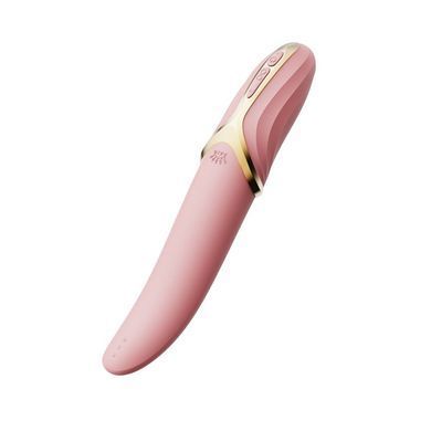 Вібратор Zalo &ndash; EVE Sakura Pink, вібрація + ротація, імітація язичка, підігрів до 39 &deg;C