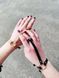 Пара браслетов на запястье и палец Bijoux Indiscrets MAZE Hand Bracelet Harness Brown, экокожа