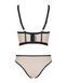 411037 Комплект Obsessive Nudelia top & panties L/XL