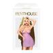 Міні-сукня з мереживним ліфом та стрінгами Penthouse - Bedtime Story Purple S/M, Фіолетовий