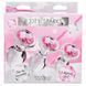 Набір анальних пробок Pink Gem Glass Anal Plug Set зі скла