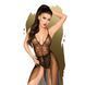 Комплект боди и юбка Penthouse - Best Foreplay Black M/L, Черный