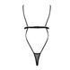 Боді монокіні з відкритими грудьми DIABOLINA BODY black XXL/XXXL - Passion