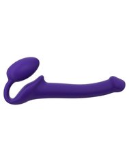 Безремневой страпон Strap-On-Me Violet S, полностью регулируемый, диаметр 2,7см, Фиолетовый