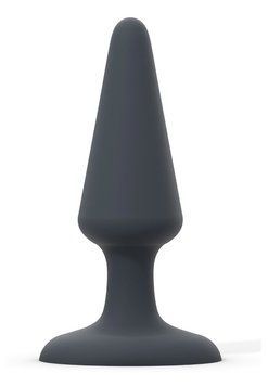 Анальная пробка Dorcel Best Plug M мягкий soft-touch силикон, макс. диаметр 4,1см, Черный