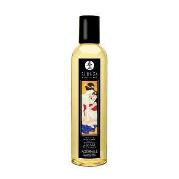 Масажна олія Shunga Adorable &ndash; Coconut thrills (250 мл) натуральна зволожувальна