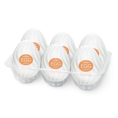 Мастурбатор яйце Tenga Egg Twister (Твістер), Білий