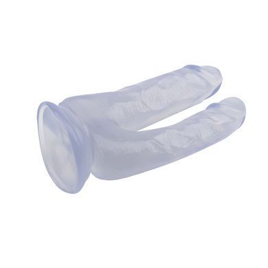 Фалоімітатор подвійний Chisa Hi-Rubber Chisa Clear