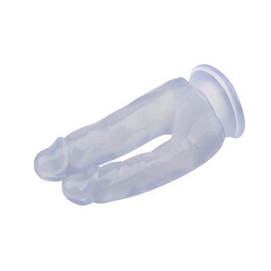 Фалоімітатор подвійний Chisa Hi-Rubber Chisa Clear